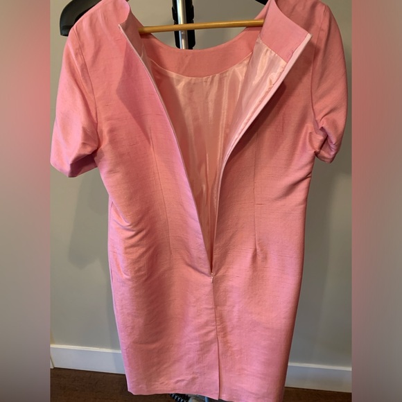 S11-Raw Silk Custom Dress - Picture 3 of 4